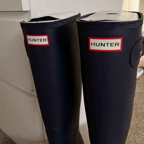 Women's Tall Rain Boots Aubergine Purple size 7 - Picture 8 of 11